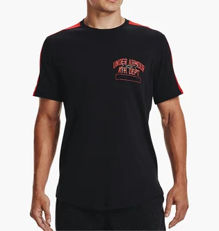 Футболка мужская Under Armour T-Shirt Ua Athletic Dept Pocket Tee-Blk Black 1370979-001