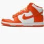 Кросівки чоловічі Nike Dunk High White/Orange DD1399-101