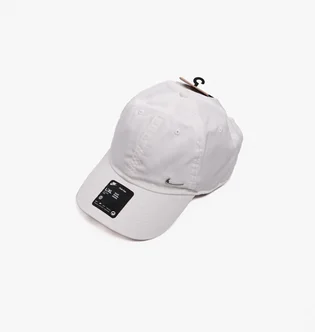 Кепка унісекс Nike Dri-Fit Club Metall-Swoosh Logo Cap White FB5372-100