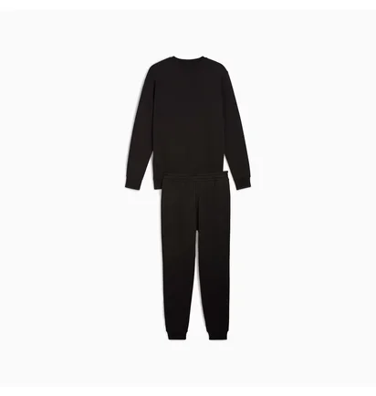 Спортивный костюм мужской Puma Ess Elevated Crew Fleece Black 688178-01