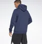 Худи мужское Reebok Identity Fleece Hoodie Blue Gr1660