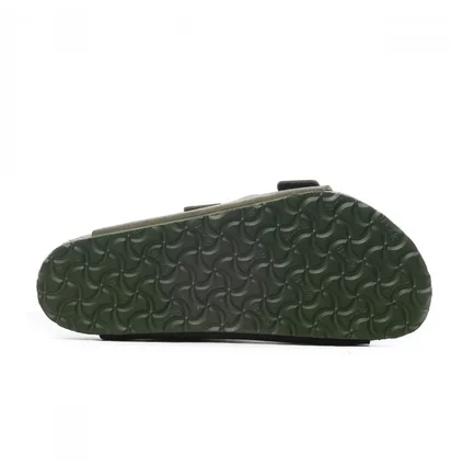 Сандалі чоловічі Birkenstock Arizona Syn Desert Dust Thyme Olive 1024550