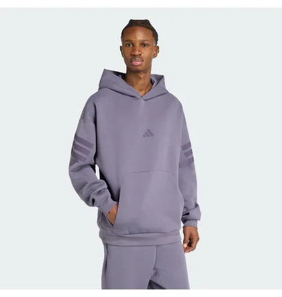 Худи мужское Adidas Future Icons 3-Stripes Violet JW7098