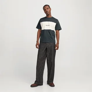Футболка мужская Jack & Jones Jorvesterbro Block Olive 12277742-FORESTRIVER-ANTI