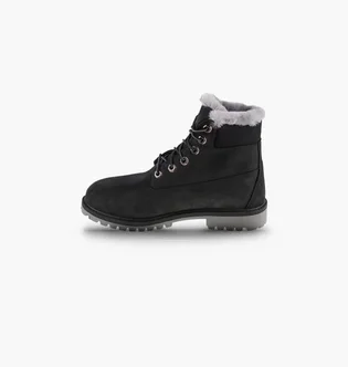 Черевики дитячі Timberland Premium 6-Inch Waterproof Shearling Black 0A41UX