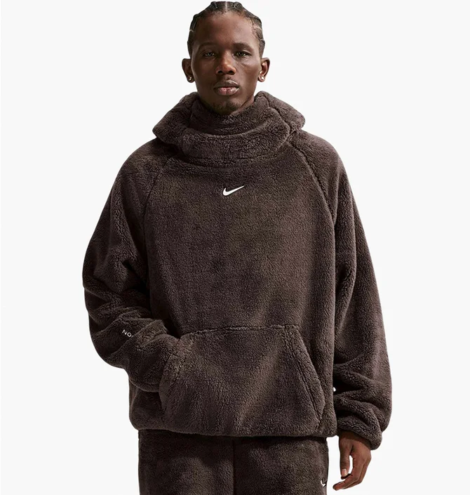 Худи мужское Nike X Nocta Chalet Polar Top Brown IB0258-237