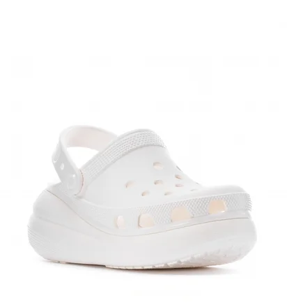Тапочки женские CROCS Classic Crush Clog White 207521-100