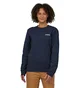 Свитшот мужской Patagonia P-6 Logo Uprisal Crew Sweatshirt New Blue NENA39657