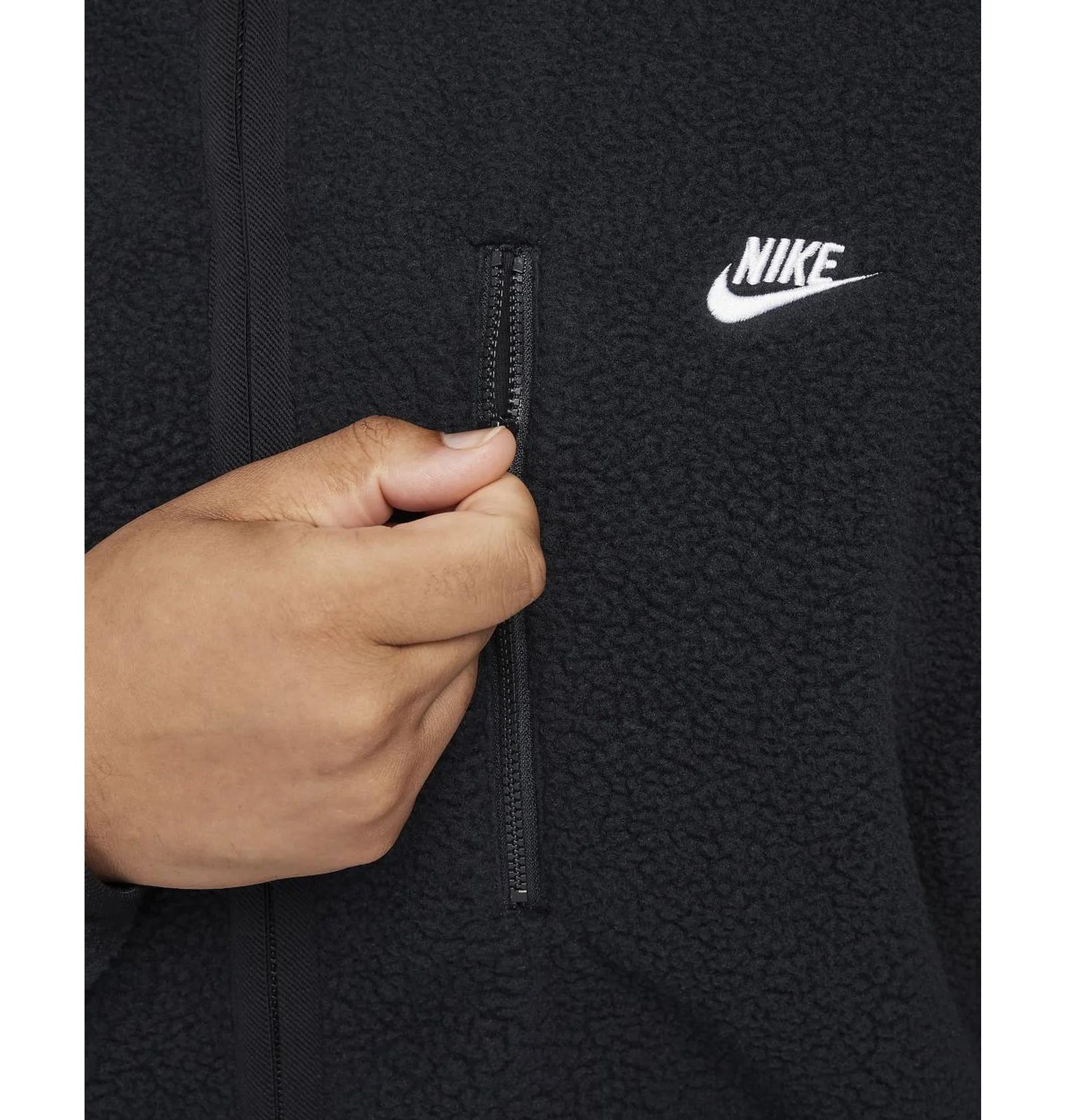 ᐉ Куртка мужская Nike Sportswear Club Fleece Jacket Black FZ0888