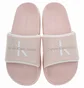Тапочки женские Calvin Klein Logo Sliders Beige YW0YW00585TLL