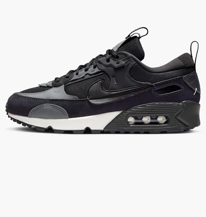 Кроссовки женские Nike Air Max 90 Futura Casual Shoes Black Dm9922-003