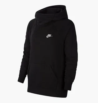 Худи женское Nike W NSW ESSNTL FNL PO FLC Black BV4116-010