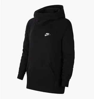 Худі жіноче Nike W NSW ESSNTL FNL PO FLC Black BV4116-010