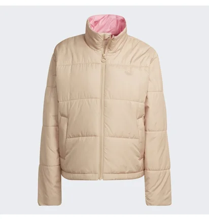 Пуховик жіночий Adidas Short Puffer Jacket Beige HM2614