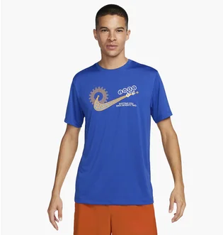 Футболка чоловіча Nike Df Tee Rlgd Iykyk Blue FQ3896-480