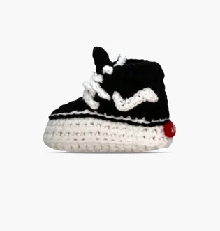 Кросівки дитячі Baby Sneakers Vans Sk8-Hi Black VASK8