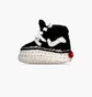 Кросівки дитячі Baby Sneakers Vans Sk8-Hi Black VASK8