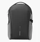 Рюкзак унісекс JH Design Bizz Black/Grey P705.932