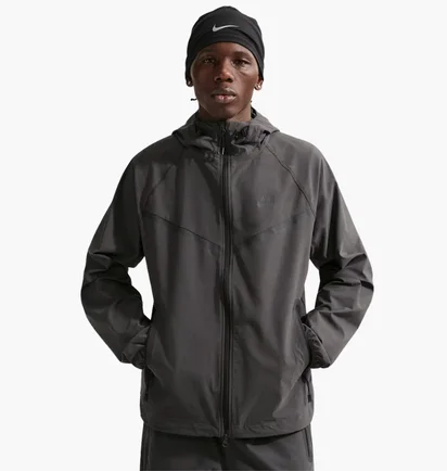 Ветровка мужская Nike Dri-Fit Woven Full-Zip Windrunner Black IU6965-060