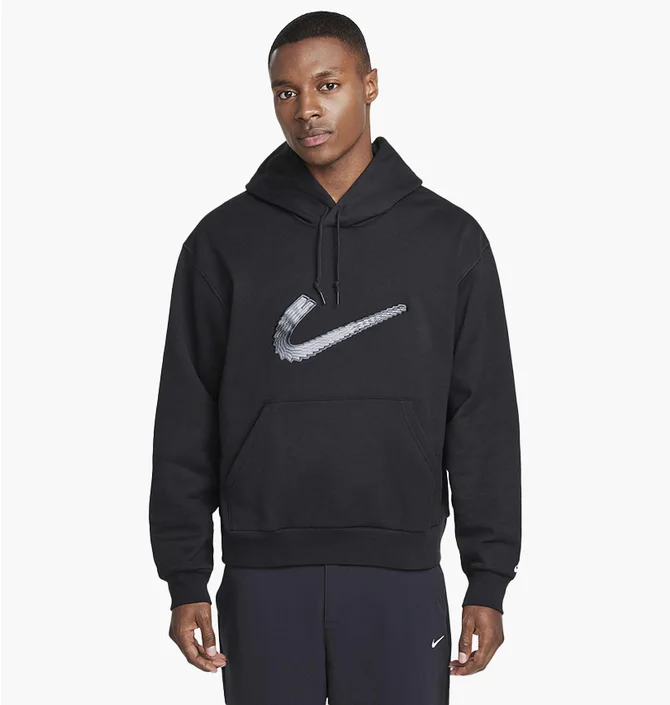 Худі чоловіче Nike Sb Skate Fleece Pull-Over Hoodie Black FV7378-010