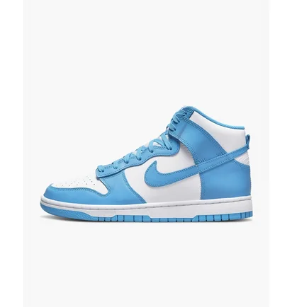 Кросівки чоловічі Nike Dunk High Retro White/Light Blue DD1399-400