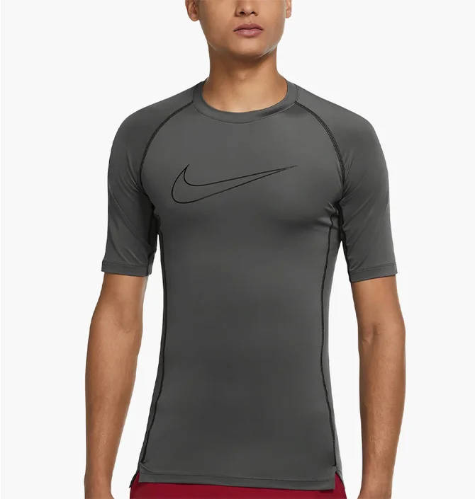 Термобелье мужское Nike Pro Dri-Fit Short-Sleeve Top Grey DD1992-068