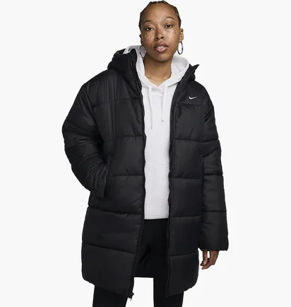 Парка женская Nike Therma-Fit Sportswear Classic Puffer Black FZ5903-010