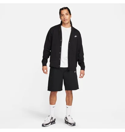 Сорочка чоловіча Nike Club Knit Fairway Cardigan Black FN3898-010