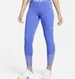 Легінси жіночі Nike Pro Mid-Rise Full-Length Leggings Light Blue FB5687-413