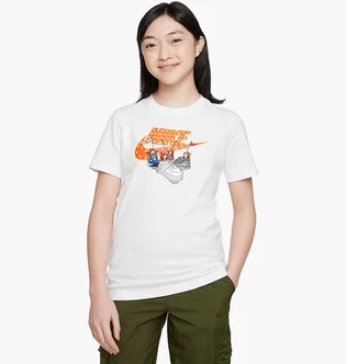 Футболка детская Nike Sportswear Boxy Tee White FD0844-100