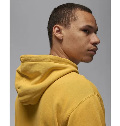 Худи мужское Air Jordan Essentials Statement Fleece Washed Pullover Hoodie Yellow FB7290-752