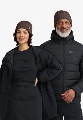Шапка унисекс JACK WOLFSKIN Rib Brown 1907122D-0108