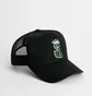 Кепка унисекс Stussy Trucker S Crown Black 1311170-1361