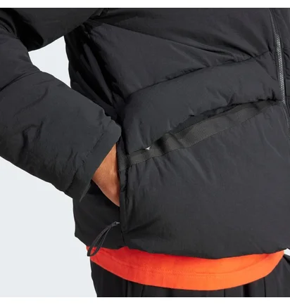 Пуховик чоловічий Adidas Big Baffle Jacket Black IK3156