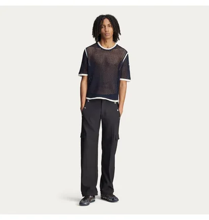 Футболка унісекс Adidas X Wales Bonner Knit Tee Blue KA7052