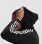 Худи мужское Adidas Essentials French Terry 3-Stripes Hoodie Black GK9062