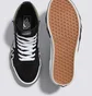 Кеды унисекс Vans Sk8-Hi Flame Shoe Black/Green VN0005UJZBF