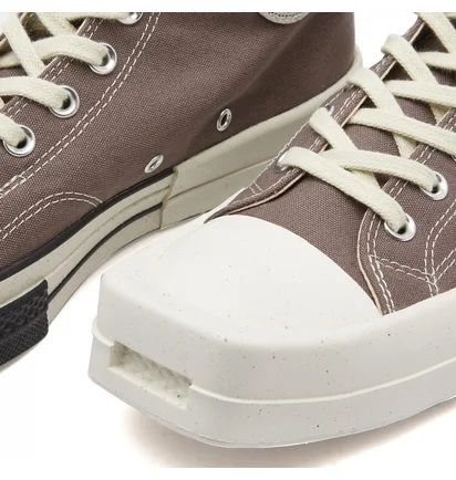 Кеды женские Converse X Drkshdw Turbodrk Laceless Hi Brown A03938C