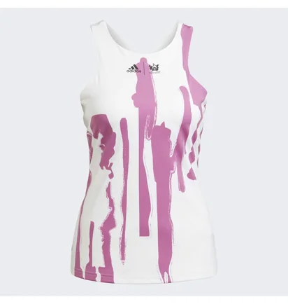 Майка жіноча Adidas Thebe Magugu Tennis New York Y-Back Tank Top White Ht4236