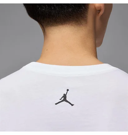 Футболка мужская Air Jordan Ess Flamingo Ss Crew White HJ2399-100