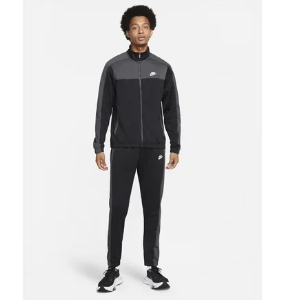 Спортивный костюм мужской Nike M Nsw Spe Pk Trk Suit Black/Grey DM6843-010
