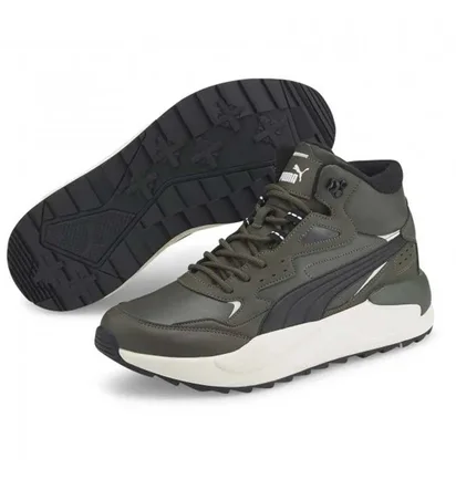 Кроссовки мужские Puma X-Ray Speed Mid Wtr Green 388574-04