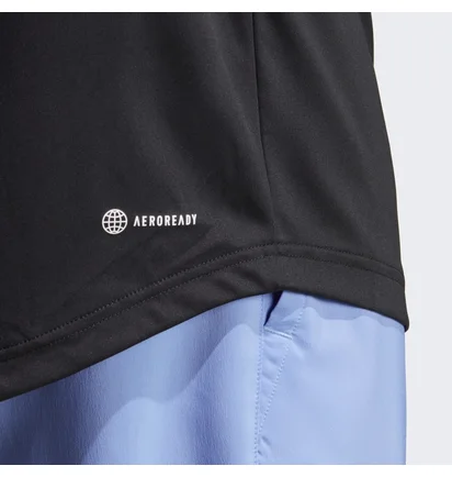 Футболка мужская Adidas Club 3-Stripes Tennis Tee Black HS3262