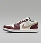 Кросівки жіночі Air Jordan 1 Low Se Lunar New Year Shoes Beige/Bordo FJ5735-100