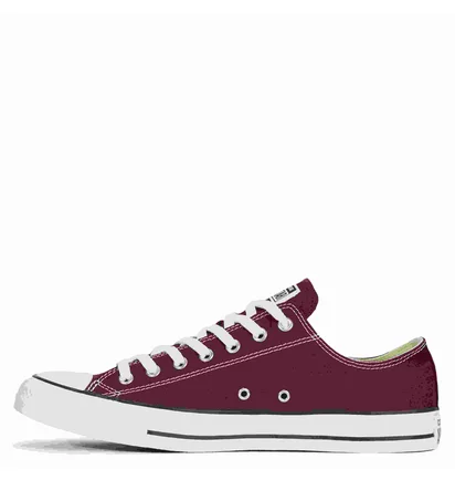 Кеди унісекс Converse All Star Ox Maroon Bordo M9691C