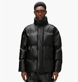 Пуховик унисекс Rains Bator Puffer Jacket W3T3 Black 15240-01