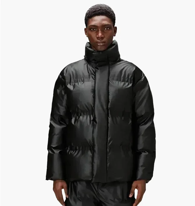 Пуховик унісекс Rains Bator Puffer Jacket W3T3 Black 15240-01
