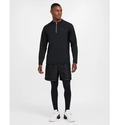 Лонгслив мужской Nike Lebron Dna Dri-Fit 1/4-Zip Black FZ1030-010
