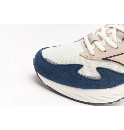 Кроссовки мужские Mizuno Wave Rider Beta Beige/Blue D1GA330904
