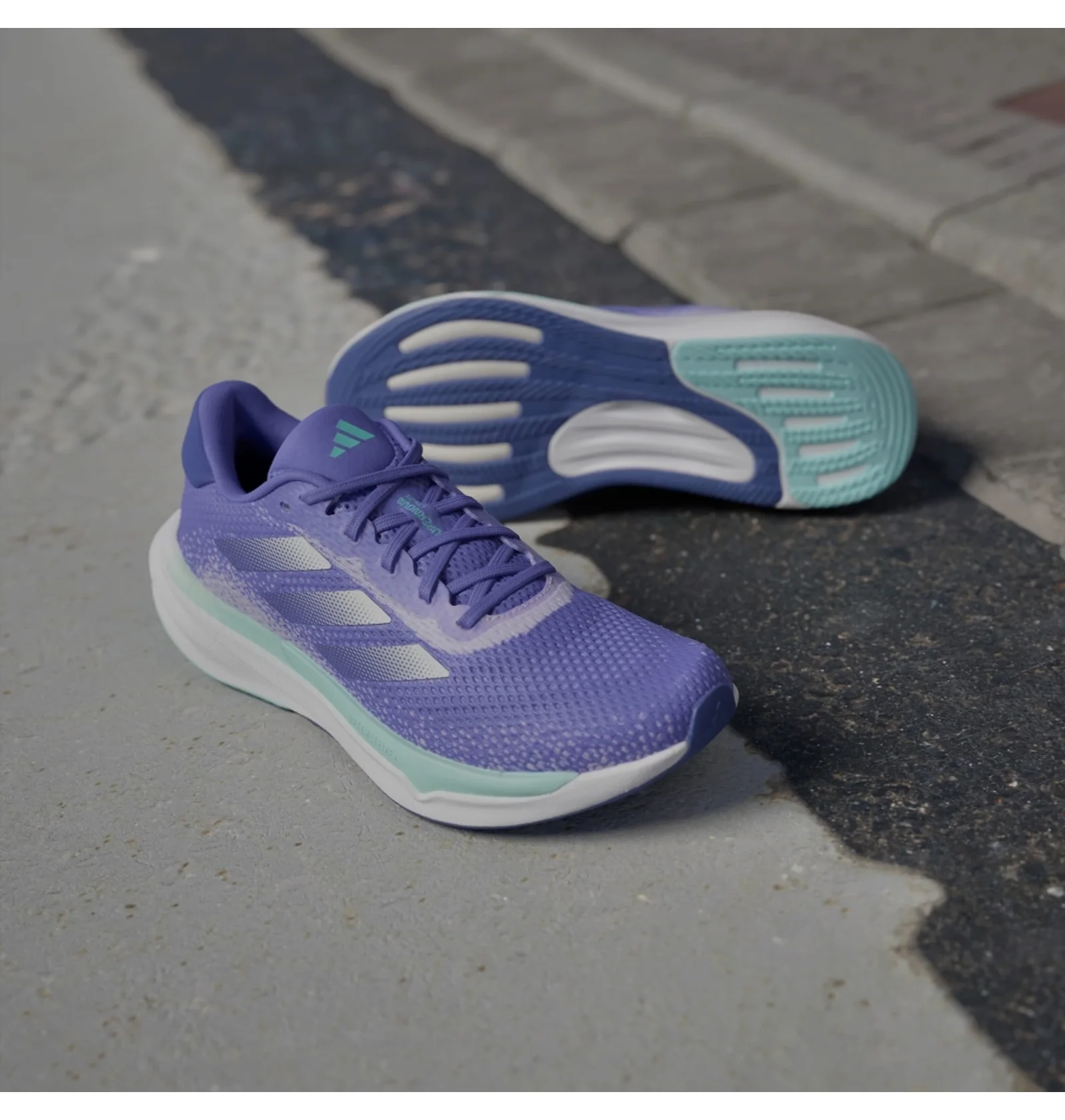 ᐉ Кросівки жіночі Adidas Supernova Stride Running Shoes Blue